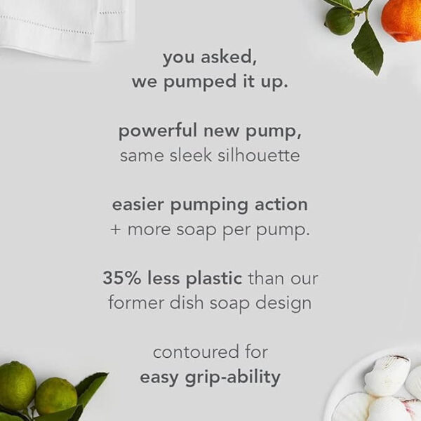 Method Dish Soap Pump Clementine 18 oz - Image 2
