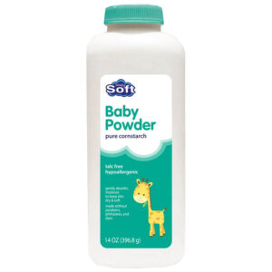 Simply Soft Baby Powder 14 oz Cornstarch