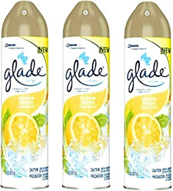 Glade Air Freshener Lemon Fresh 8 Oz