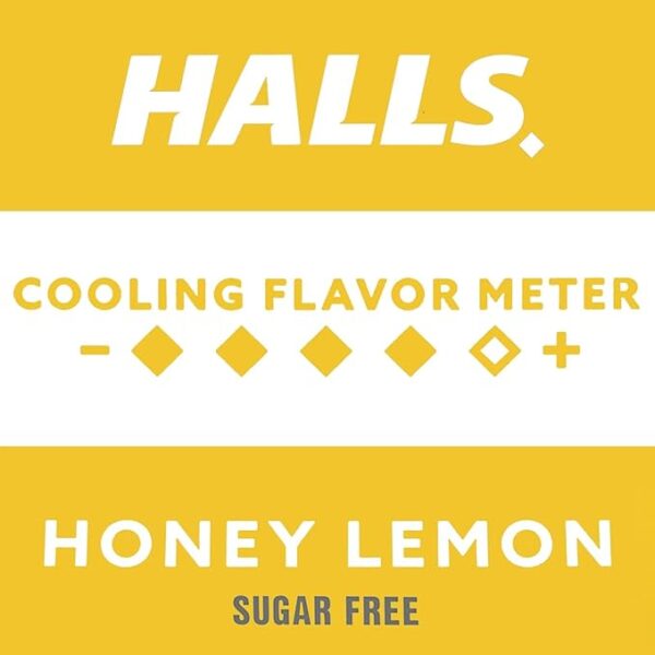Halls Honey Lemon Sugar Free 70 Drops - Image 5