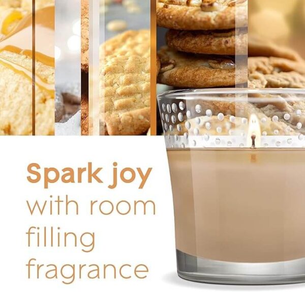 Glade Candle Cookie Caramel Rush 3.4 Oz - Image 3