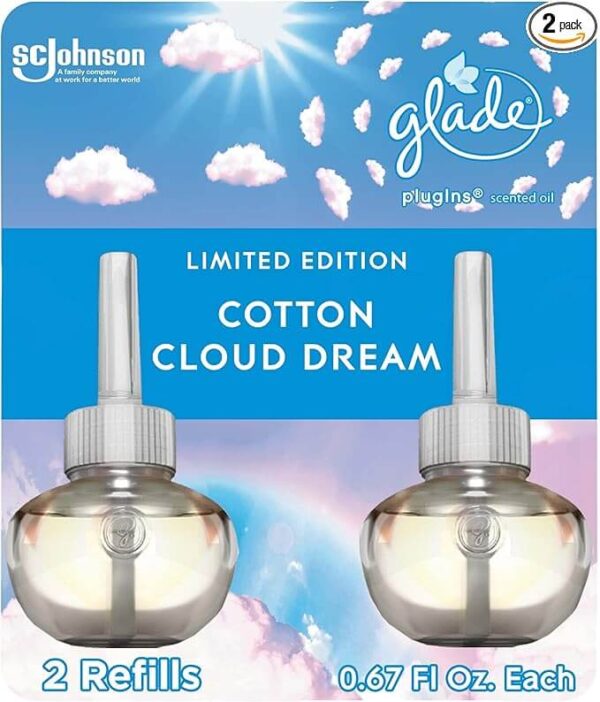 Glade Cotton Cloud Dream 2 ct Plugin Refill - Image 3