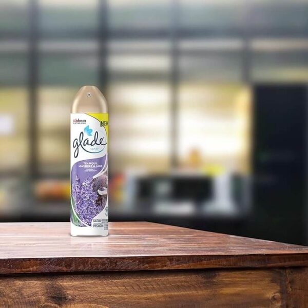 Glade Air Freshener Tranquil Lavender & Aloe 8 oz - Image 2