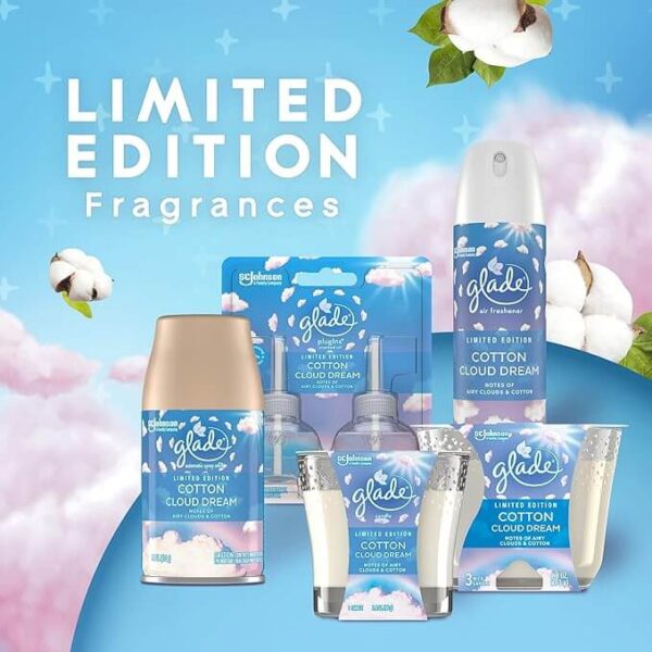 Glade Cotton Cloud Dream 2 ct Plugin Refill