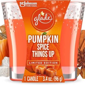 Glade Pumpkin Spice Things Up Candle 3.4 Oz