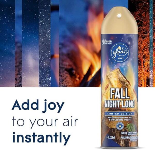 Glade Air Freshener Fall Night Long 8 oz - Image 6