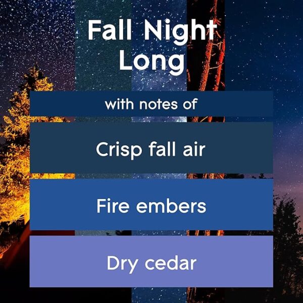 Glade Fall Night Long Twin Pack Candle 3.4 oz - Image 3
