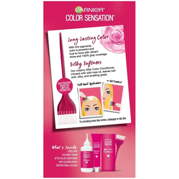 Garnier Color Sensation Hair Color Cream 9.0 Summer Fling - Image 2