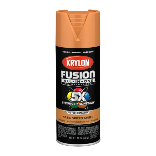 Krylon Fusion Spray Paint Spiced Amber 12 oz